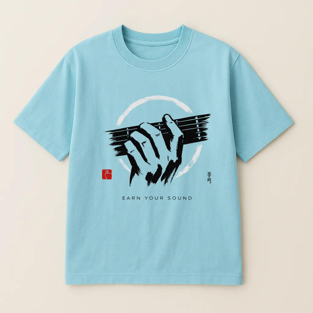 Earn Your Sound - 180 GSM Guitar T-shirt