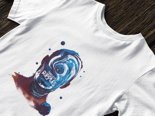 Timeless Ripple Graphic T-shirt - Abstract & Artistic
