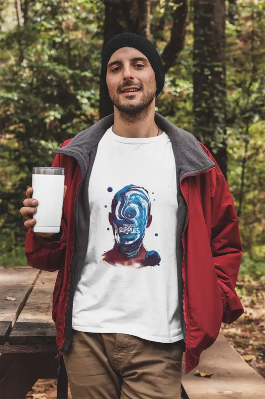 Timeless Ripple Graphic T-shirt - Abstract & Artistic
