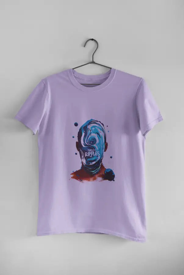 Timeless Ripple Graphic T-shirt - Abstract & Artistic