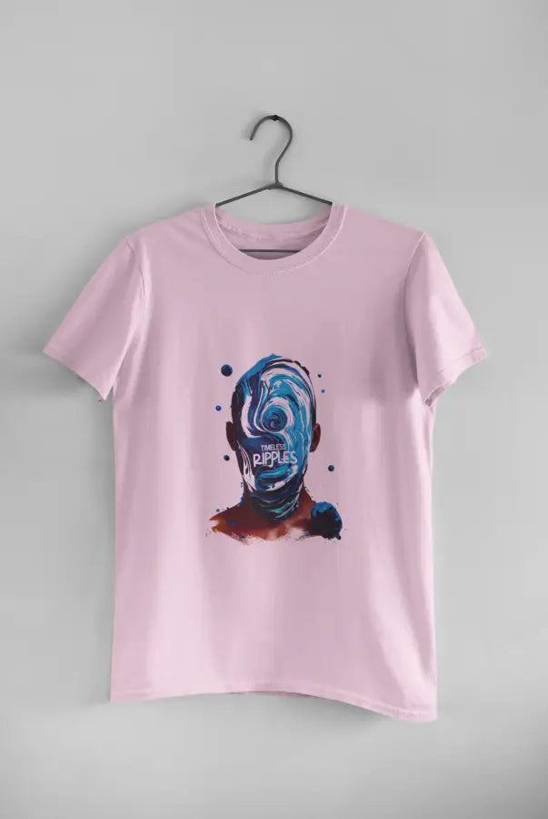 Timeless Ripple Graphic T-shirt - Abstract & Artistic