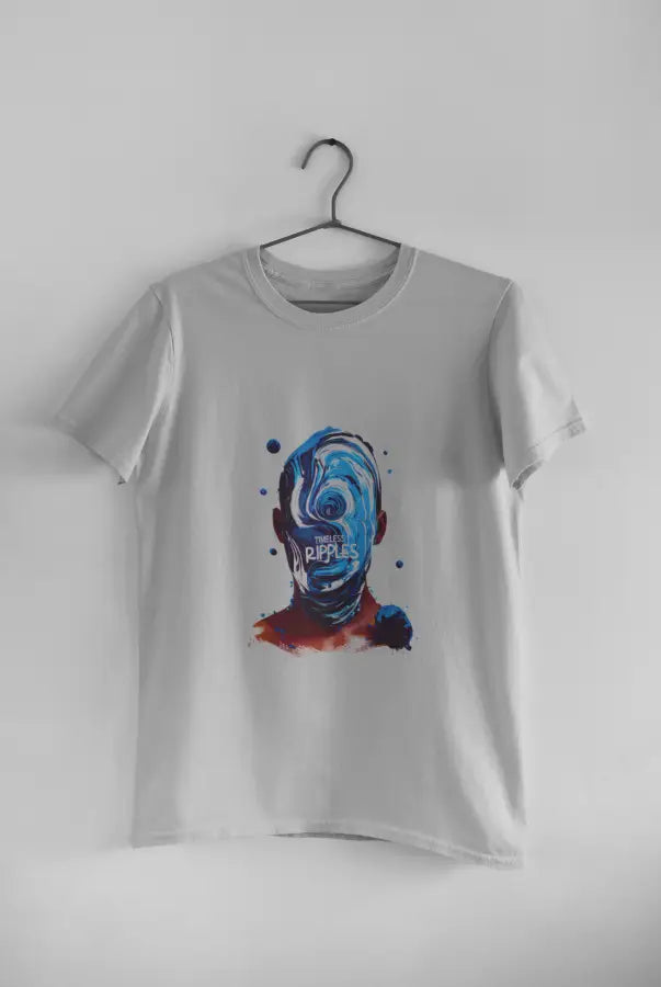 Timeless Ripple Graphic T-shirt - Abstract & Artistic