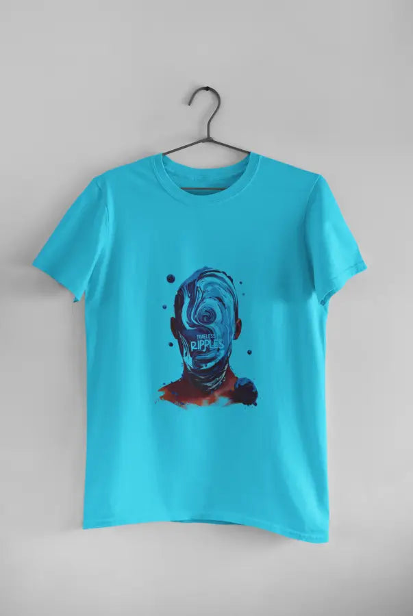 Timeless Ripple Graphic T-shirt - Abstract & Artistic