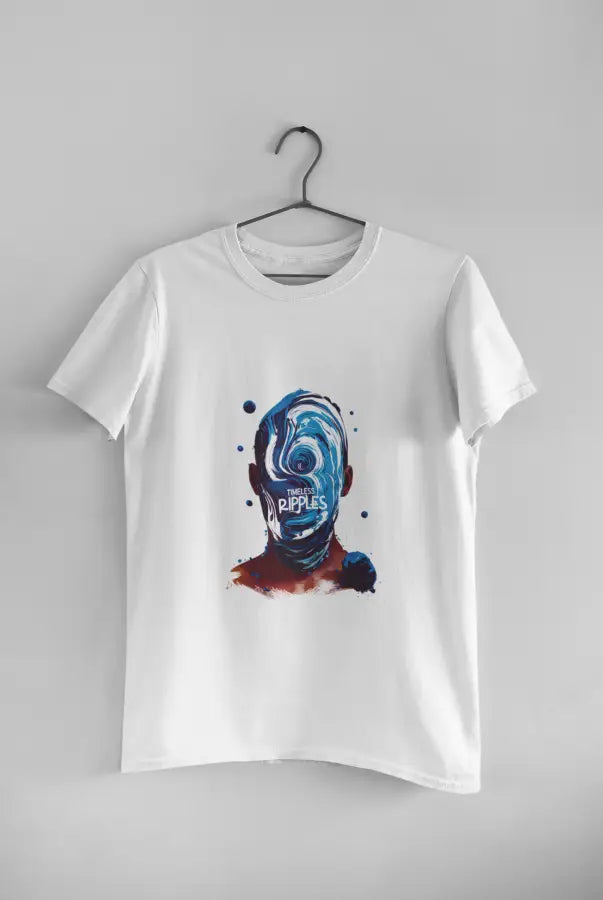 Timeless Ripple Graphic T-shirt - Abstract & Artistic