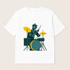 Abstract Art Drummer T-shirt