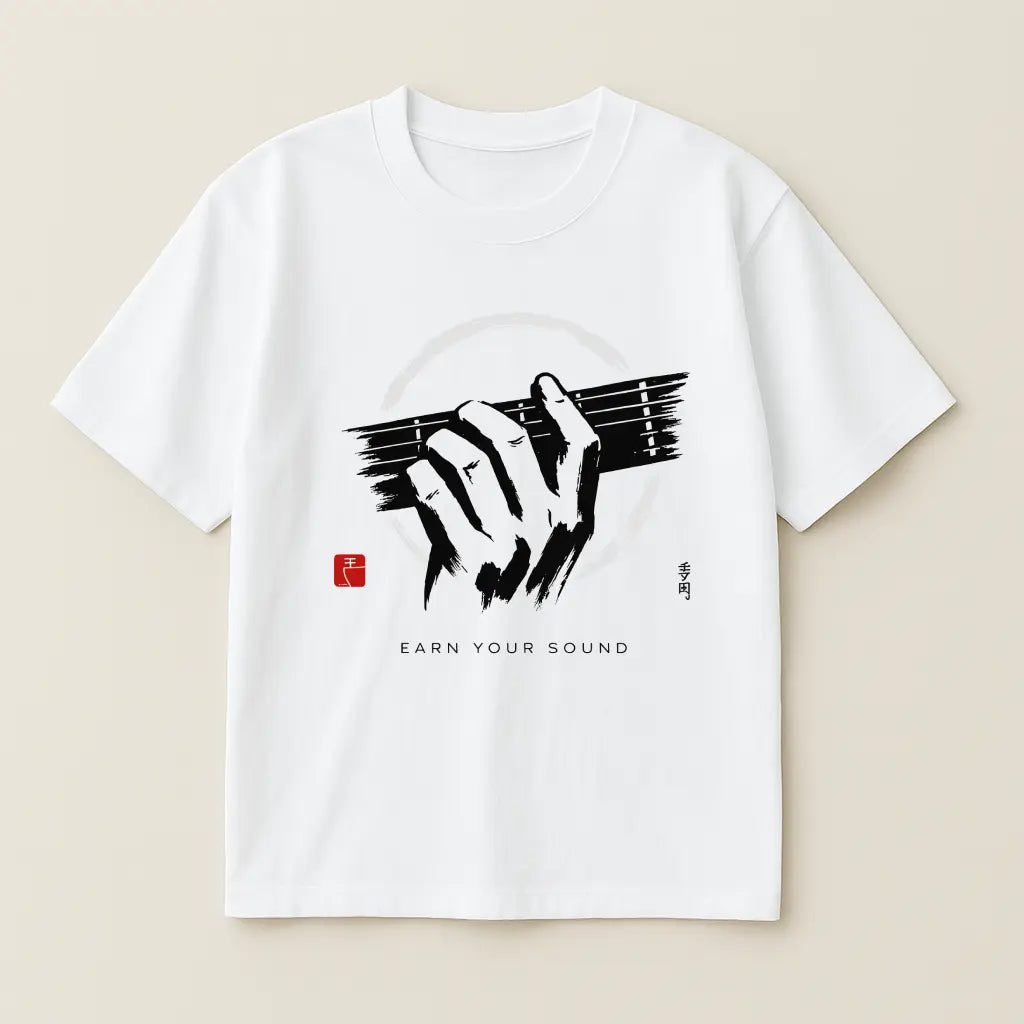 Earn Your Sound - 180 GSM Guitar T-shirt