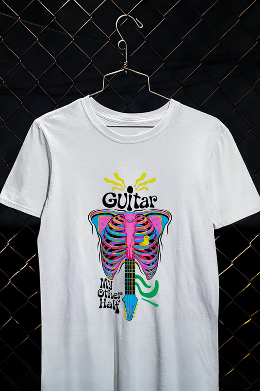 Guitar My Other Half Psychedelic T-shirt
