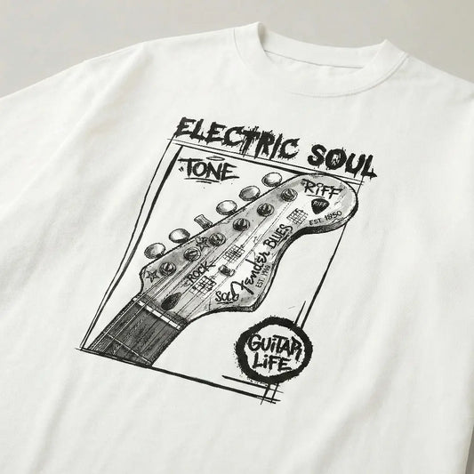 Electric Soul – Premium Oversized T-shirt