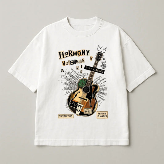 Harmony Voicings – Oversized jazz Tee