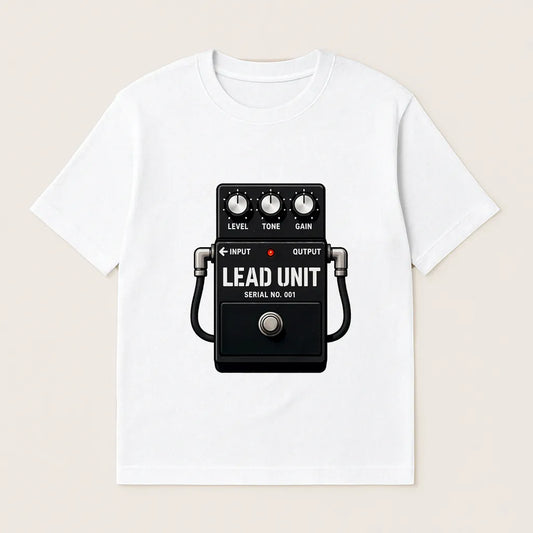 Lead Unit Guitar Pedal T-shirt