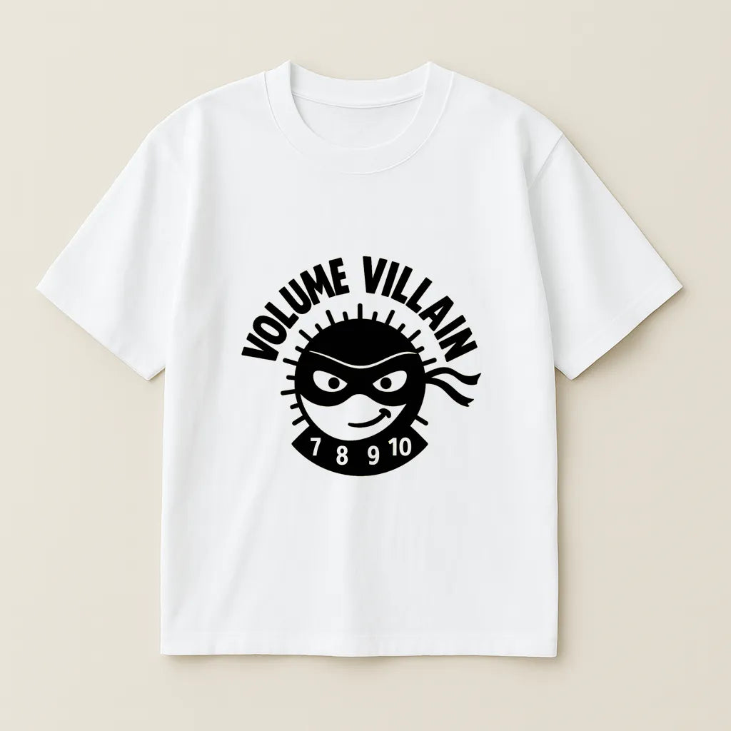 Volume Villain Minimal T-shirt